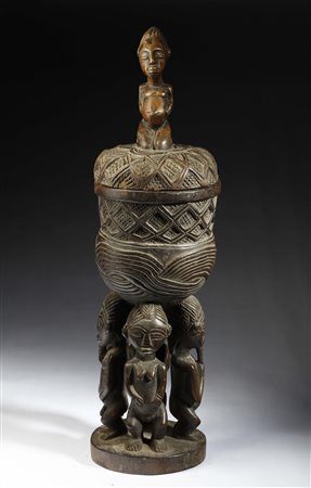  Arte africana - Grande coppa libatoria
Kongo, R.D.Congo
.