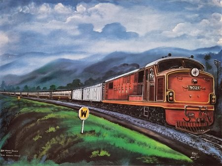 ONYANGO RICHARD Kenya 1960 “East African railways in 1969”