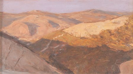 GAETANO DALL'ACQUA (Bologna 1897 - ?) "Monte San Pietro", 1923. Olio su...