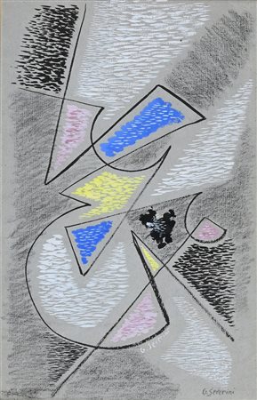 Gino Severini, Gino Severini Composizione astratta, 1962