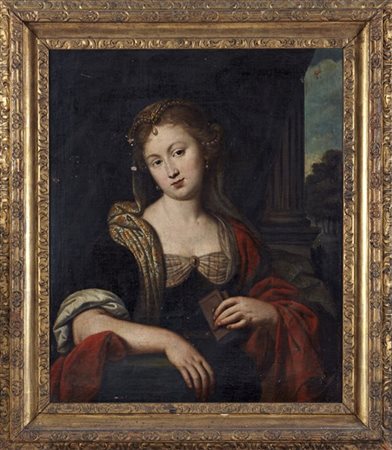 Scuola dell'inizio del secolo XVII

Ritratto di gentildonna con libro
Olio su t