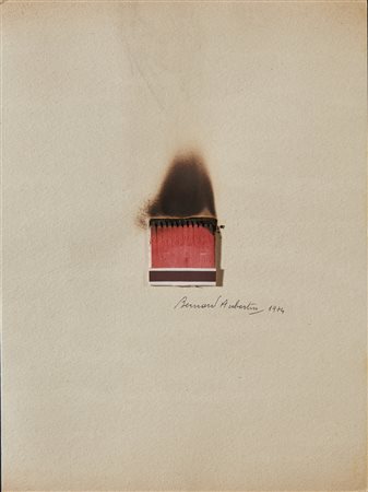 AUBERTIN BERNARD (1934 - 2015) - Dessin du feu.