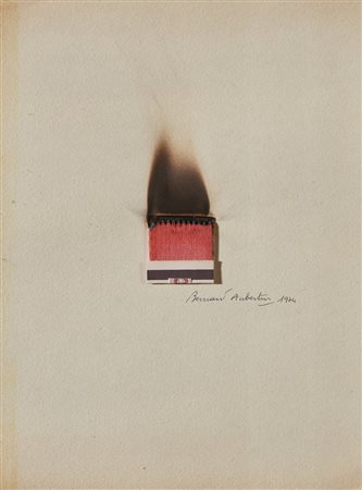 AUBERTIN BERNARD (1934 - 2015) - Dessin de feu.