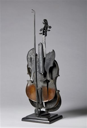 ARMAN FERNANDEZ (1928 - 2005) - Senza titolo (Violon Brule I).