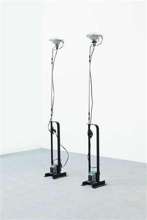 ACHILLE CASTIGLIONI<BR>Coppia di lampade mod. Toio