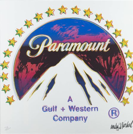 ANDY WARHOL<BR>Pittsburgh (USA) 1927 - 1987 New York (USA)<BR>"Paramount"