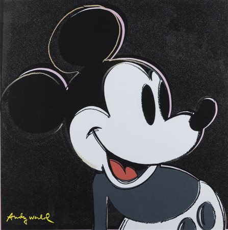 ANDY WARHOL<BR>Pittsburgh (USA) 1927 - 1987 New York (USA)<BR>"Mickey Mouse"