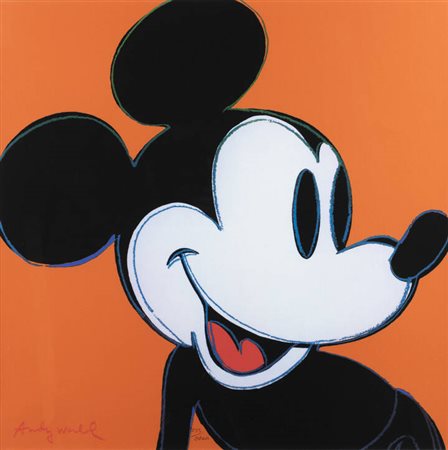 ANDY WARHOL<BR>Pittsburgh (USA) 1927 - 1987 New York (USA)<BR>"Mickey Mouse"