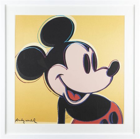 ANDY WARHOL<BR>Pittsburgh (USA) 1927 - 1987 New York (USA)<BR>"Mickey Mouse"