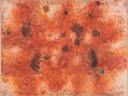 Anton Zoran Mušič (Boccavizza 1909 - Venezia 2005), “Terre”, 1960.Tecnica mista su carta