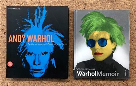 ANDY WARHOL - Lotto unico di 2 cataloghi