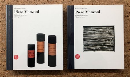 PIERO MANZONI - Piero Manzoni. Catalogo generale. Tomo primo e Tomo secondo, 2004