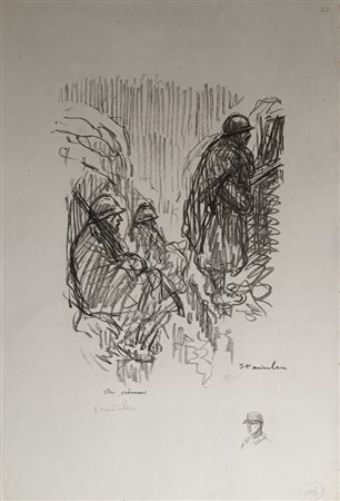 Alexandre Steinlen Theophile - Au creneau