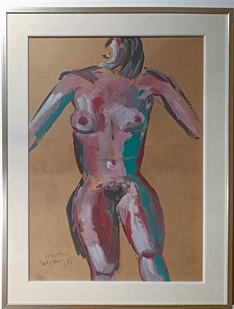 Luciano Albertini - Nudo, 1955