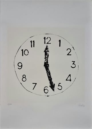 Mario Ceroli - L'orologio, 1971