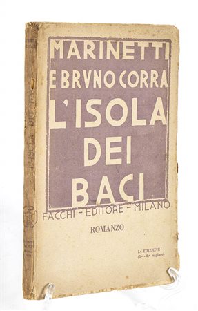 Marinetti, Filippo Tommaso (Alessandria d'Egitto, 22 dicembre 1876 – Bellagio, 2 dicembre 1944) Dedica e firma