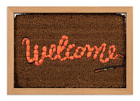 BANKSY (1974) - Welcome Mat, 2019