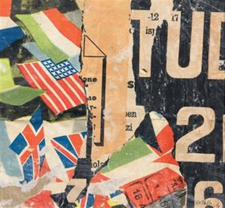 Mimmo Rotella Catanzaro 1918 - Milano 2006 Senza titolo, 1959 Décollage, cm....