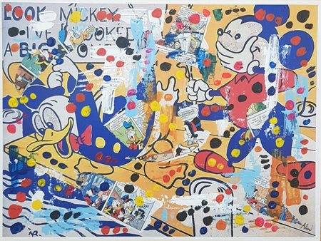 ALIZZI UMBERTO Padova (Padova) 1991 Omaggio a Roy Lichtenstein 2015 Tecnica...