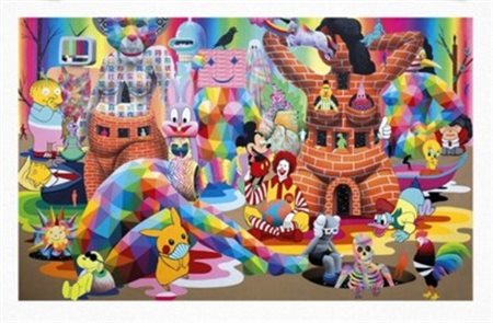 OKUDA Santander (spain) 1980 Quarantine Dreams 2020 Serigrafia/Screen...