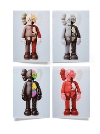 KAWS Jersey City (New Jersey) 1974 Kaws NGV 2019 Stampe Lenticolari...