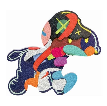 KAWS Jersey City (New Jersey) 1974 Stay Steady 2019 Serigrafia Su Puzzle...