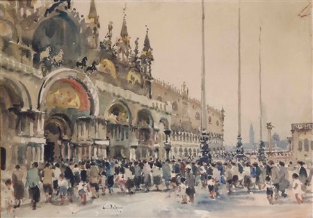 Falzoni Giulio, Veduta di Piazza San Marco