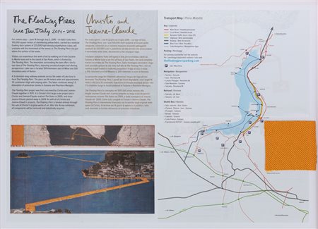 Christo (Gabrovo 1935-New York  2020)  - The Floating Piers, Lake Iseo, Italy, 2014 - 2016