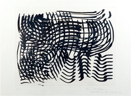 Hans Hartung (Lipsia 1904-Antibes 1989)  - G 1970-10, 1970 / '71