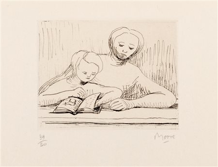 Henry Moore (Castleford 1898-Perry Green 1986)  - Picture book, 1967