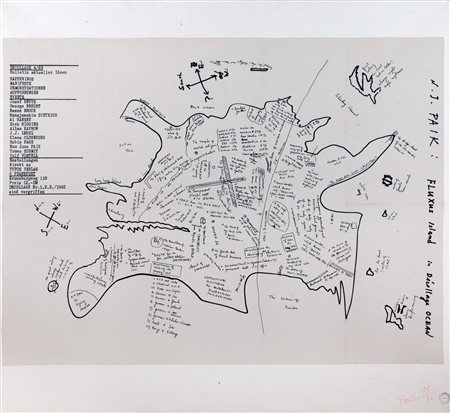 Nam June Paik (1932-2006)  - Fluxus Island, 1989