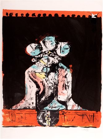 Graham Sutherland (Londra  1903-1980)  - Roche Tricéphale, 1972