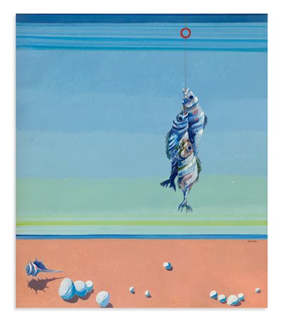 CARLO PESCATORI (1932) -Spiaggia, 1970