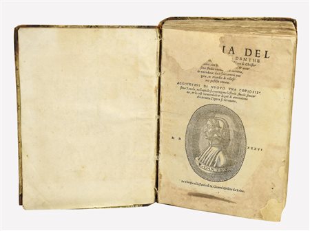 DANTE Alighieri. COMEDIA DEL DIVINO POETA CON LA DOTTA E LEGGIADRA SPOSITIONE...