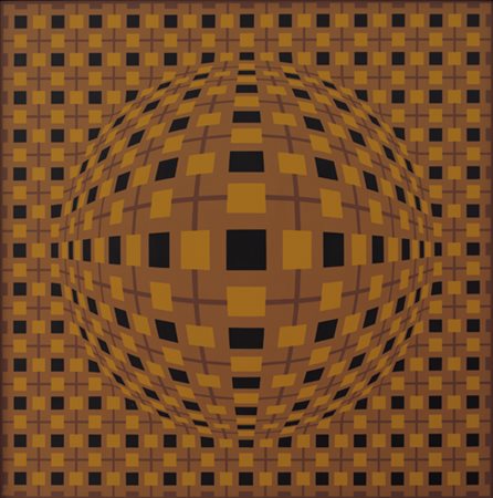 VICTOR VASARELY Pecs 1908 - Parigi 15/03/1997 Andor, 1983-88 acrilici su tela...