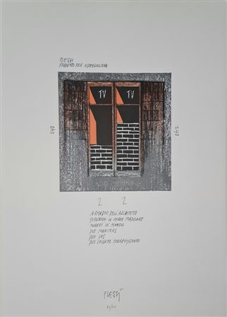 Fabrizio Plessi - Armadio dell'architetto, 1990