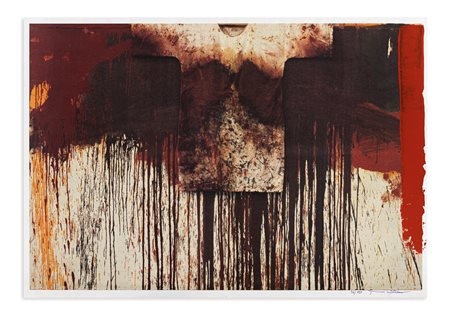 HERMANN NITSCH (1938) - Übermalte bild-lithographien, 1991