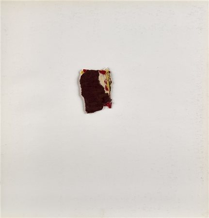 Raymond Hains "Senza titolo" 1959
décollage su cartoncino
décollage cm 6,8x4,8
c