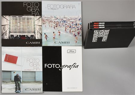 LOTTO COMPOSTO DA 5 CATALOGHI D'ASTA DI FOTOGRAFIE DI CASE D'ASTA VARIE:...