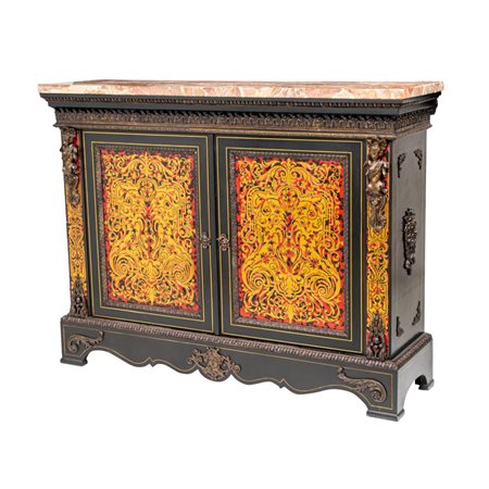 CREDENZA STILE BOULLE