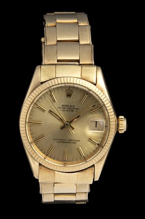 ROLEX Date: orologio polso in oro ref. 6627, 1967