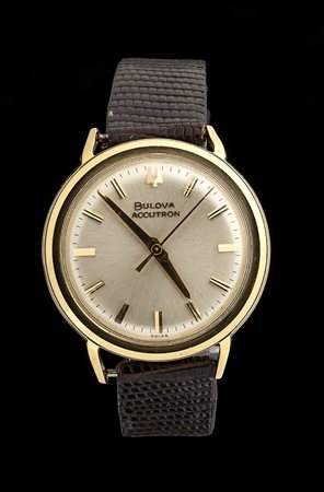  BULOVA ACCUTRON: orologio da polso in oro, anni '60