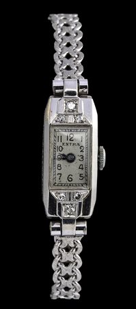 EXTRA: orologio da polso lady in oro e platino, anni '40