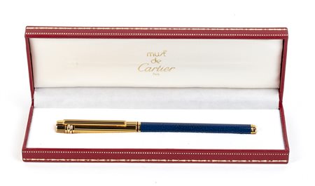 Le Must de CARTIER: penna stilografica, pennino in oro 18k
