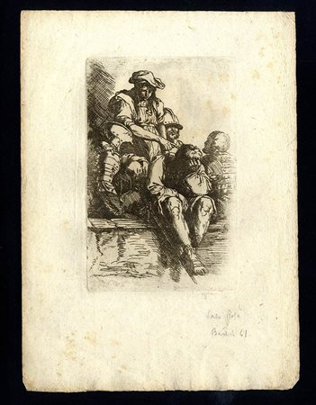 SALVATOR ROSA ( 1615-1673): Gruppo di soldati