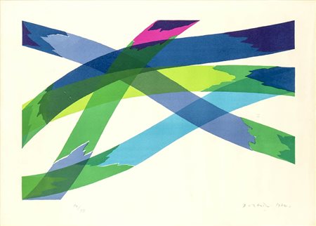 PIERO DORAZIO (ROMA, 1927 - PERUGIA, 2005): Fluens, 1972