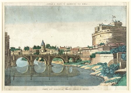 : Pont et Chateau Saint Ange a Rome