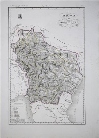 ATTILIO ZUCCAGNI ORLANDINI (1784 - 1872): Provincia di Basilicata