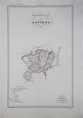 ATTILIO ZUCCAGNI ORLANDINI (1784 - 1872): Delegazione di Orvieto