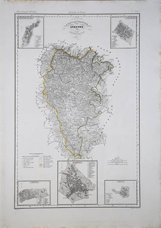 ATTILIO ZUCCAGNI ORLANDINI (1784 - 1872): Compartimento Aretino